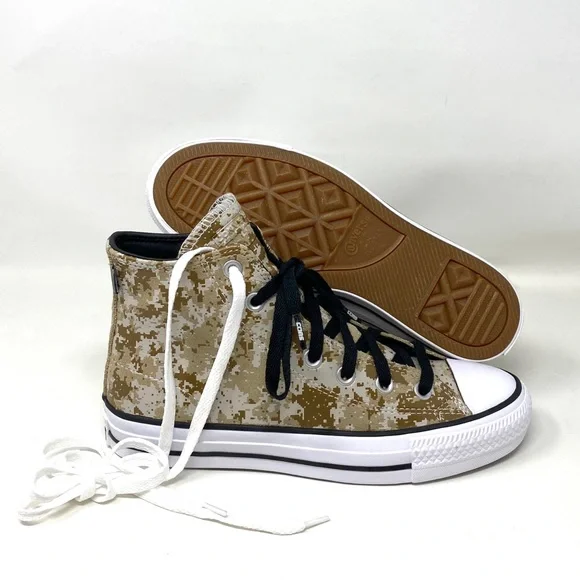 💖MEGA SALE💖Converse Shoes Women’s 170064C Chuck Taylor AS Pro High Top Khaki - Picture 7 of 9